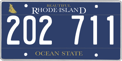 RI license plate 202711