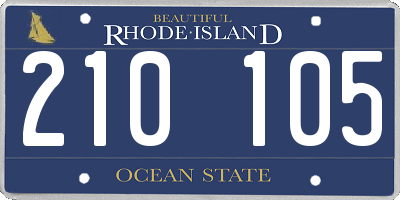 RI license plate 210105