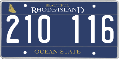 RI license plate 210116