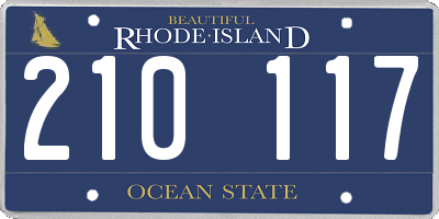RI license plate 210117