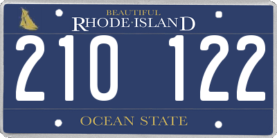 RI license plate 210122