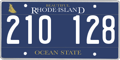 RI license plate 210128