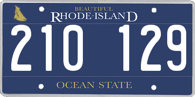 RI license plate 210129