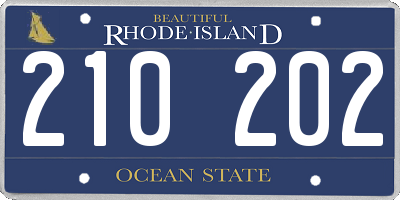 RI license plate 210202