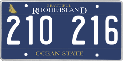 RI license plate 210216
