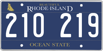 RI license plate 210219
