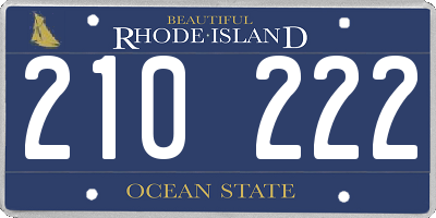 RI license plate 210222