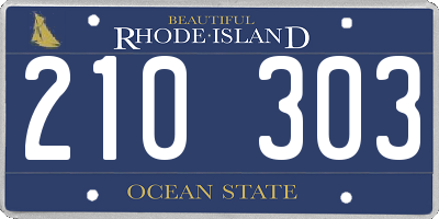 RI license plate 210303