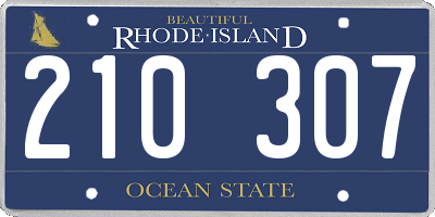 RI license plate 210307