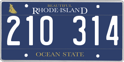 RI license plate 210314