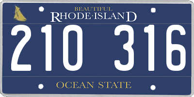 RI license plate 210316