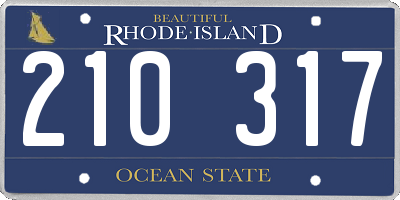 RI license plate 210317