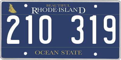 RI license plate 210319