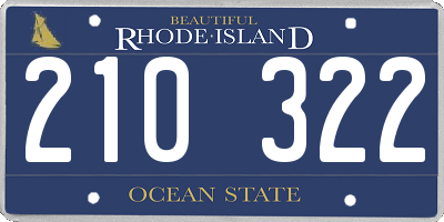 RI license plate 210322