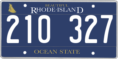 RI license plate 210327