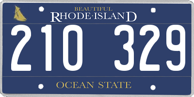 RI license plate 210329