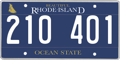 RI license plate 210401