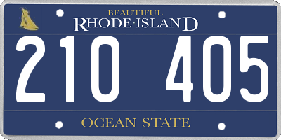 RI license plate 210405
