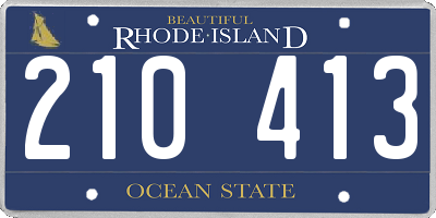 RI license plate 210413