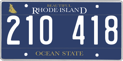 RI license plate 210418