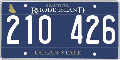 RI license plate 210426