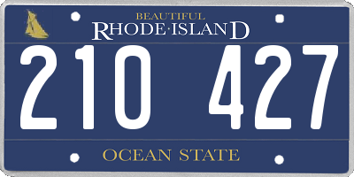 RI license plate 210427