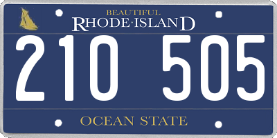 RI license plate 210505