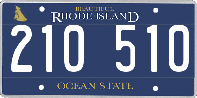 RI license plate 210510