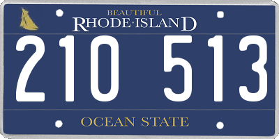 RI license plate 210513