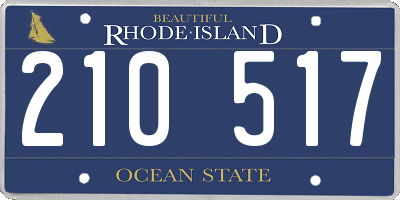 RI license plate 210517