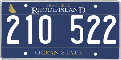 RI license plate 210522