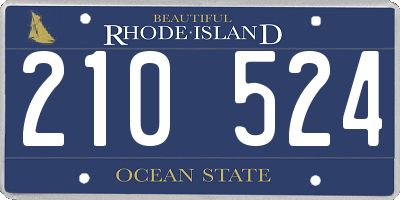 RI license plate 210524