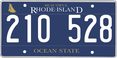 RI license plate 210528