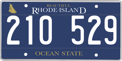 RI license plate 210529