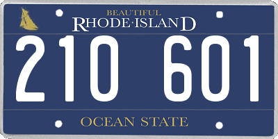 RI license plate 210601