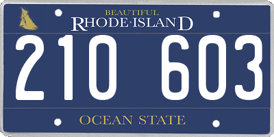 RI license plate 210603
