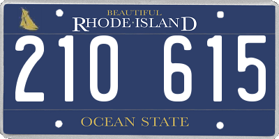 RI license plate 210615