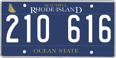 RI license plate 210616