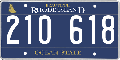 RI license plate 210618