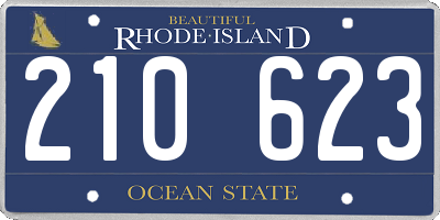 RI license plate 210623