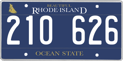 RI license plate 210626