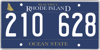 RI license plate 210628