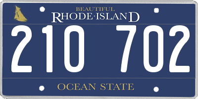 RI license plate 210702