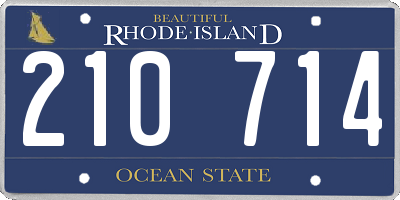 RI license plate 210714