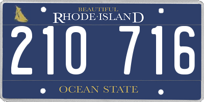 RI license plate 210716