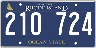 RI license plate 210724