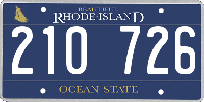 RI license plate 210726