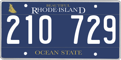 RI license plate 210729