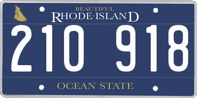 RI license plate 210918
