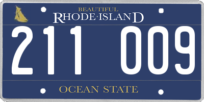 RI license plate 211009